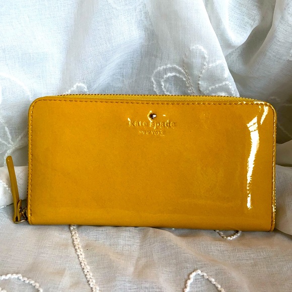 kate spade Handbags - Kate Spade Harrison St Patent Leather Wallet